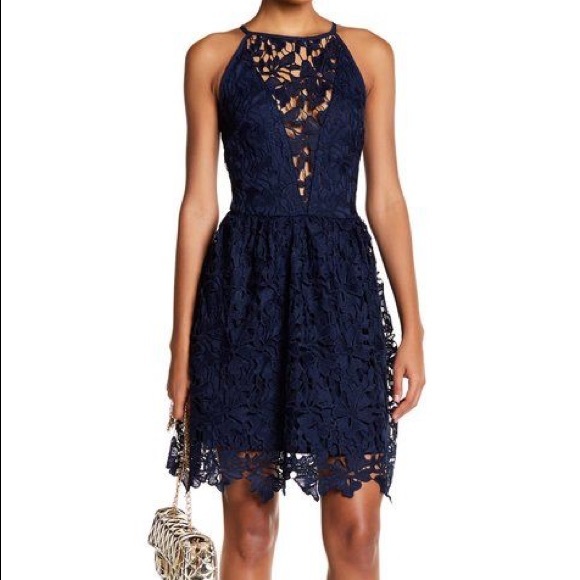love ady chemical lace slip dress Love...Ady NEW Chemical Lace Bodice Sleeveless Midi Slip Dress Red Nude Medium